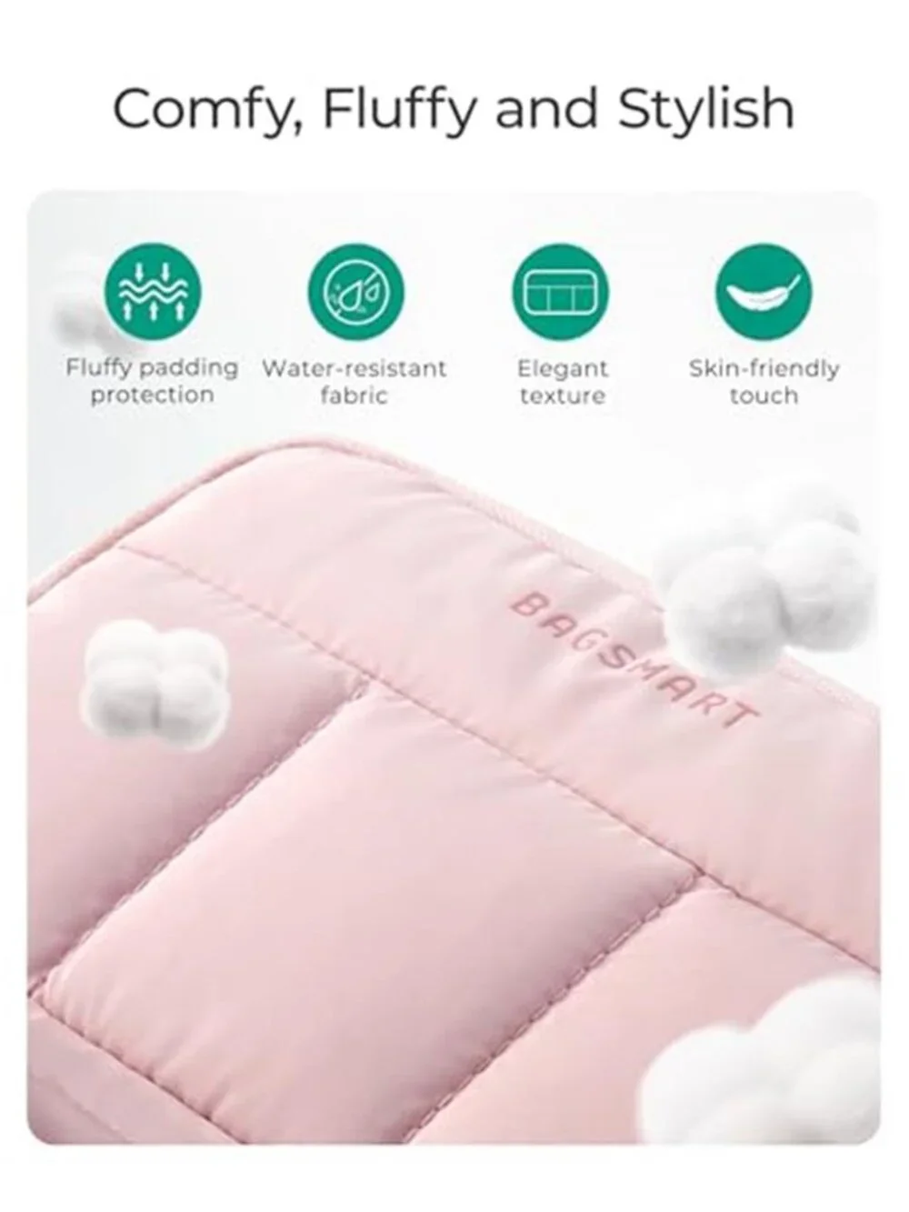 Electronics Organizer Travel Case, Cord Storage for Chargers Cables Phones